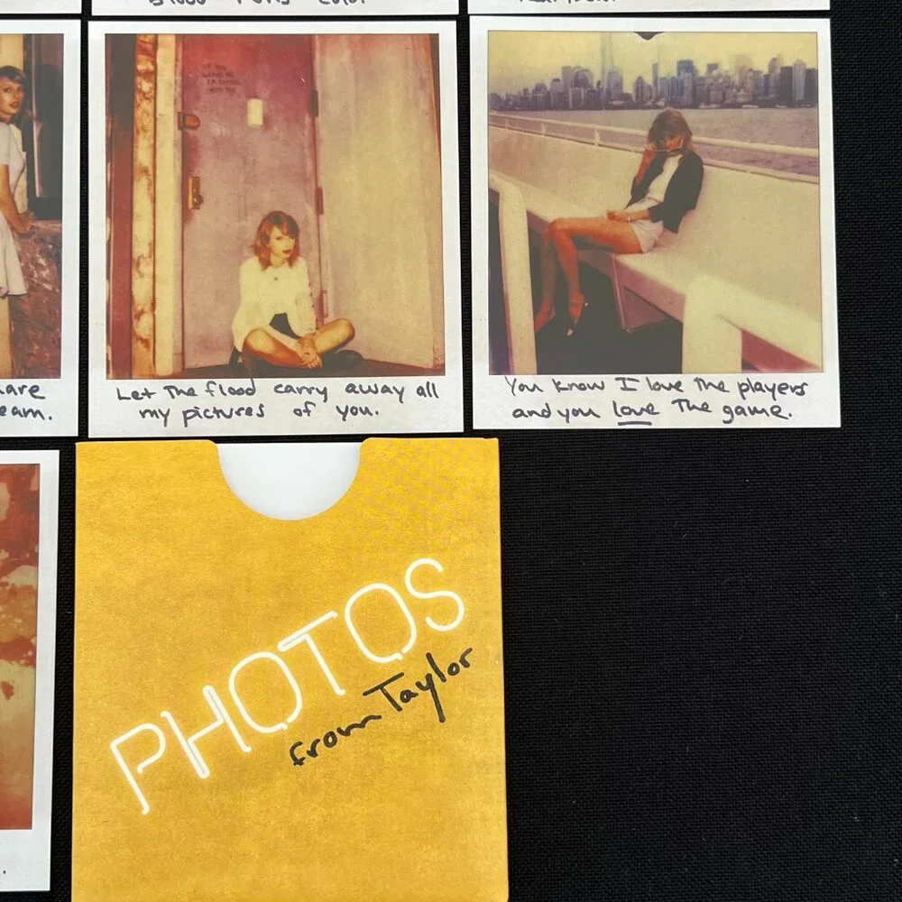 Taylor Swift 1989 Polaroids Set of 13 Prints